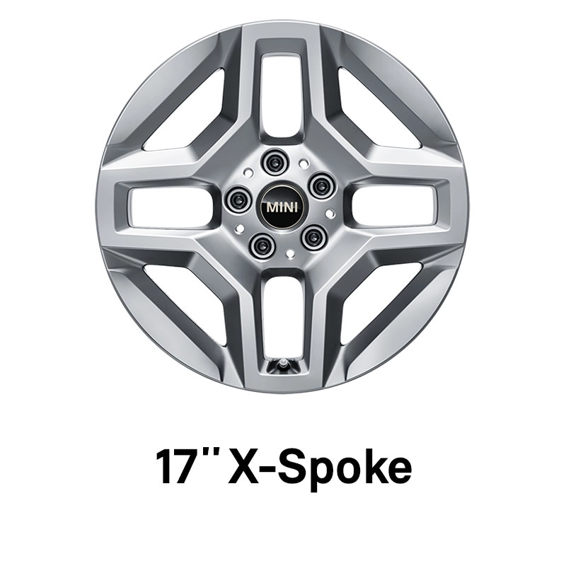 MINI Rim: 17 inch x-spoke