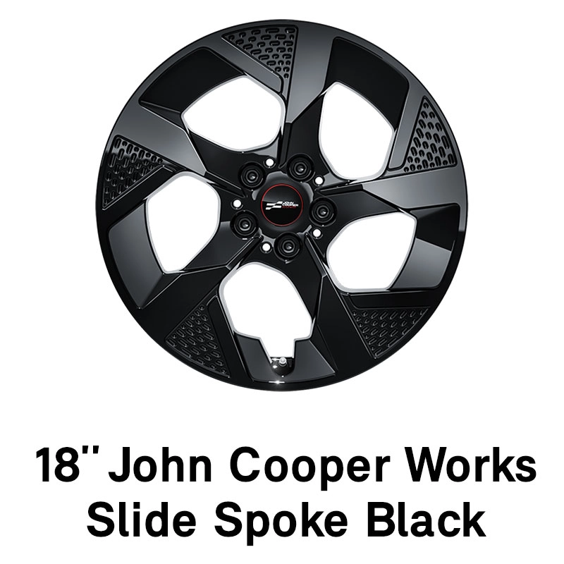 MINI Rim: 18 inch JCW slide spoke black