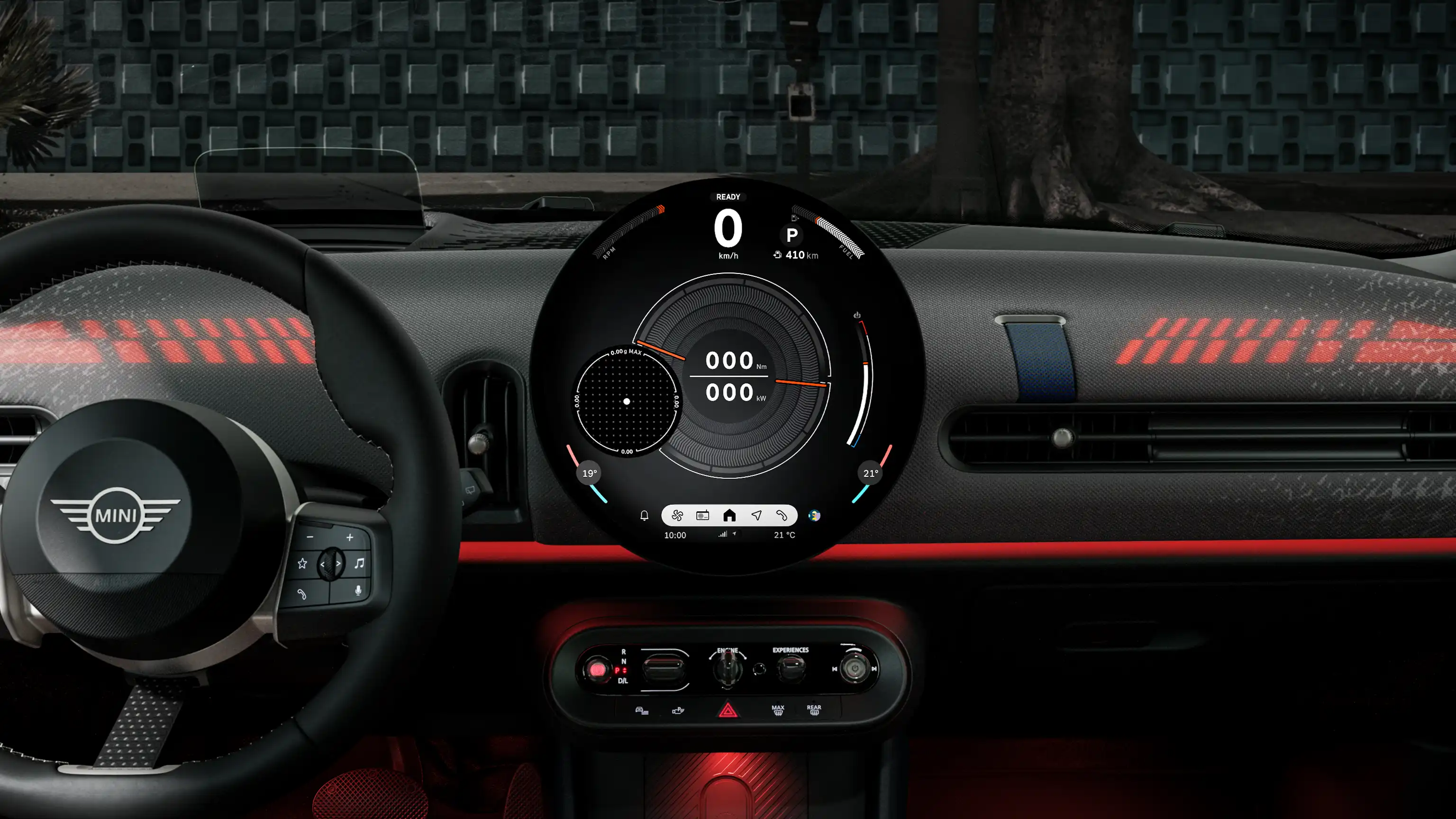 MINI Cooper Convertible - digital experience - gokart mode