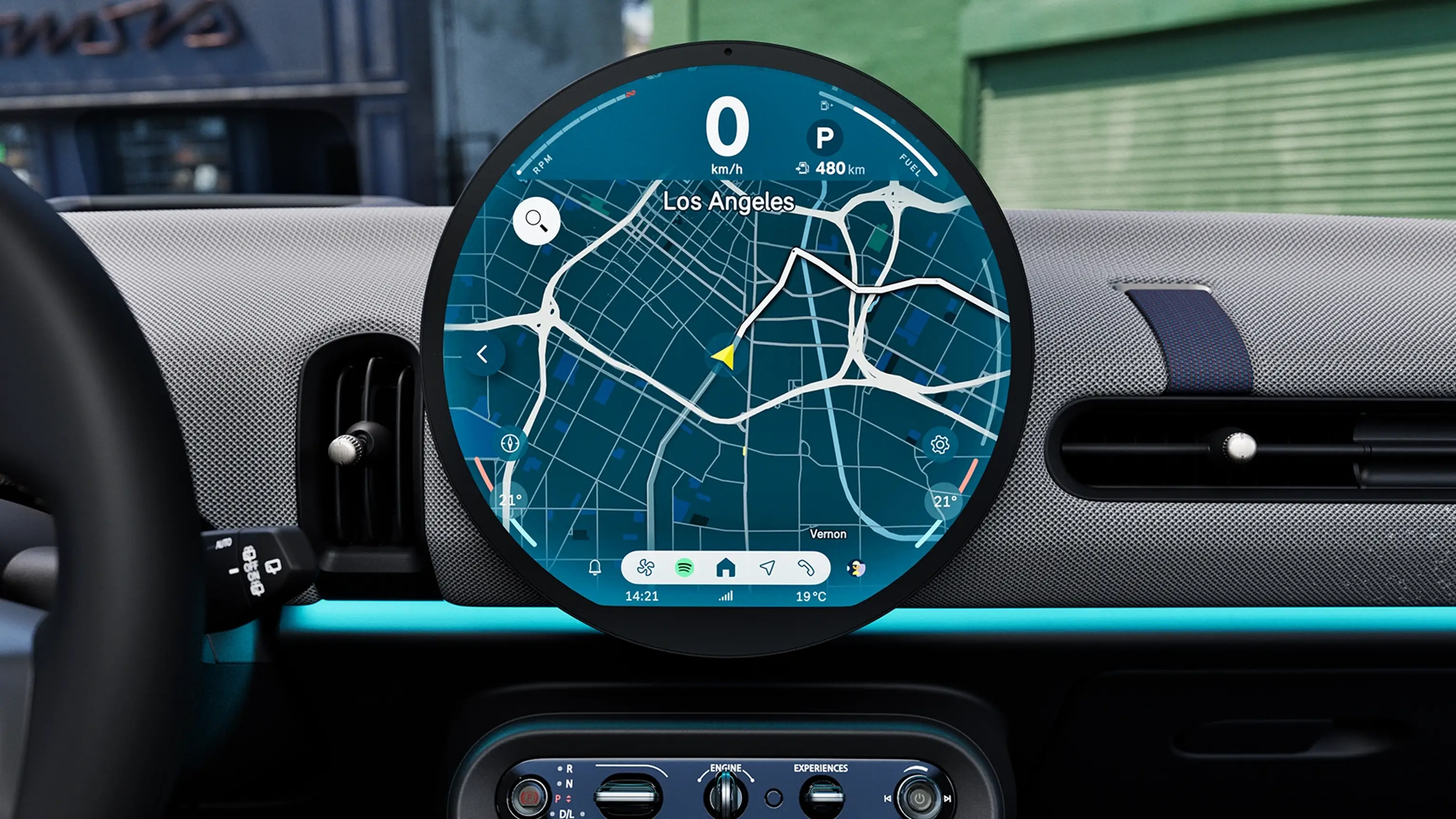 MINI Cooper Convertible - digital experience - navigation