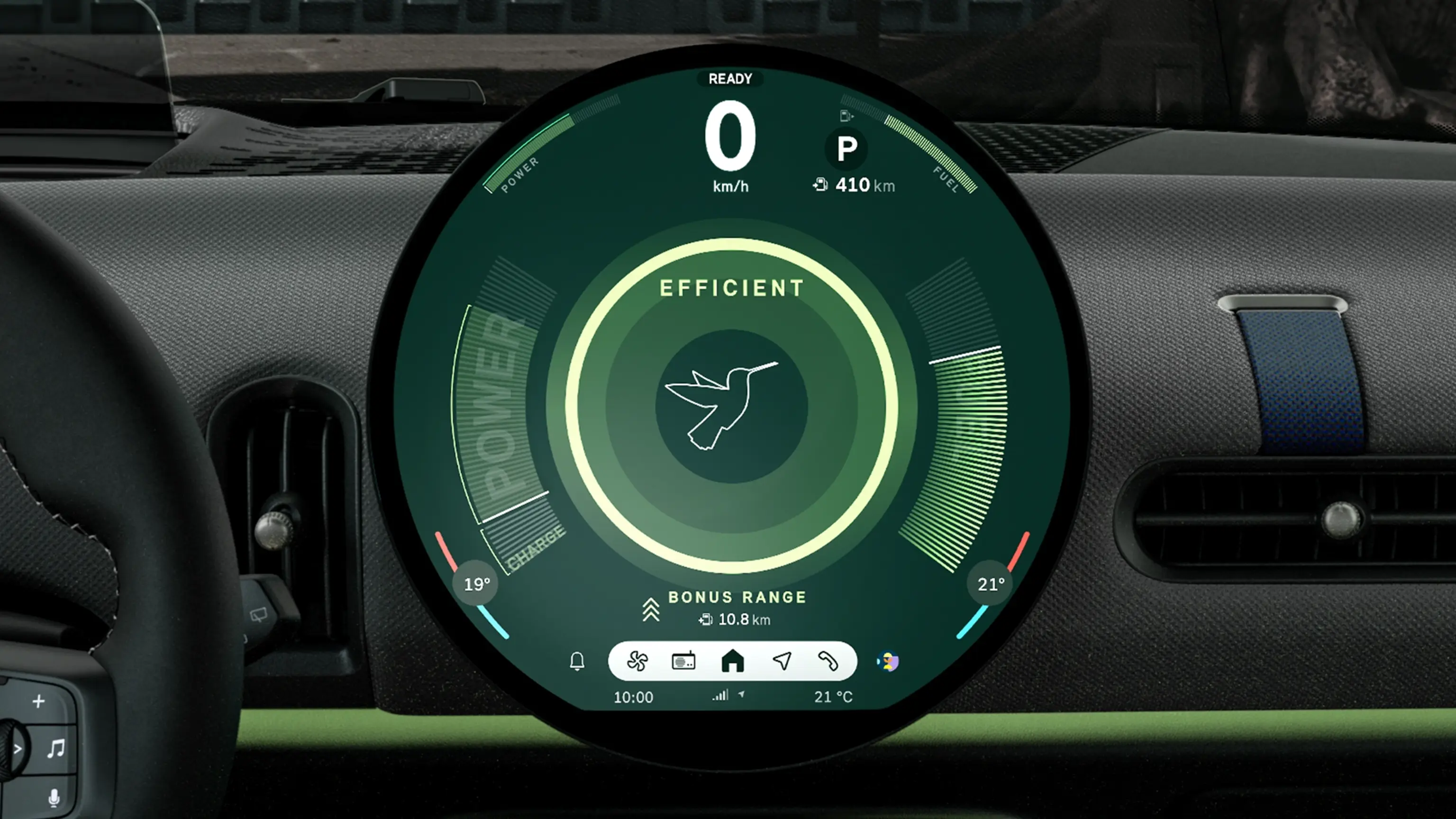 MINI Cooper Convertible – driving experience - mode gallery - green mode