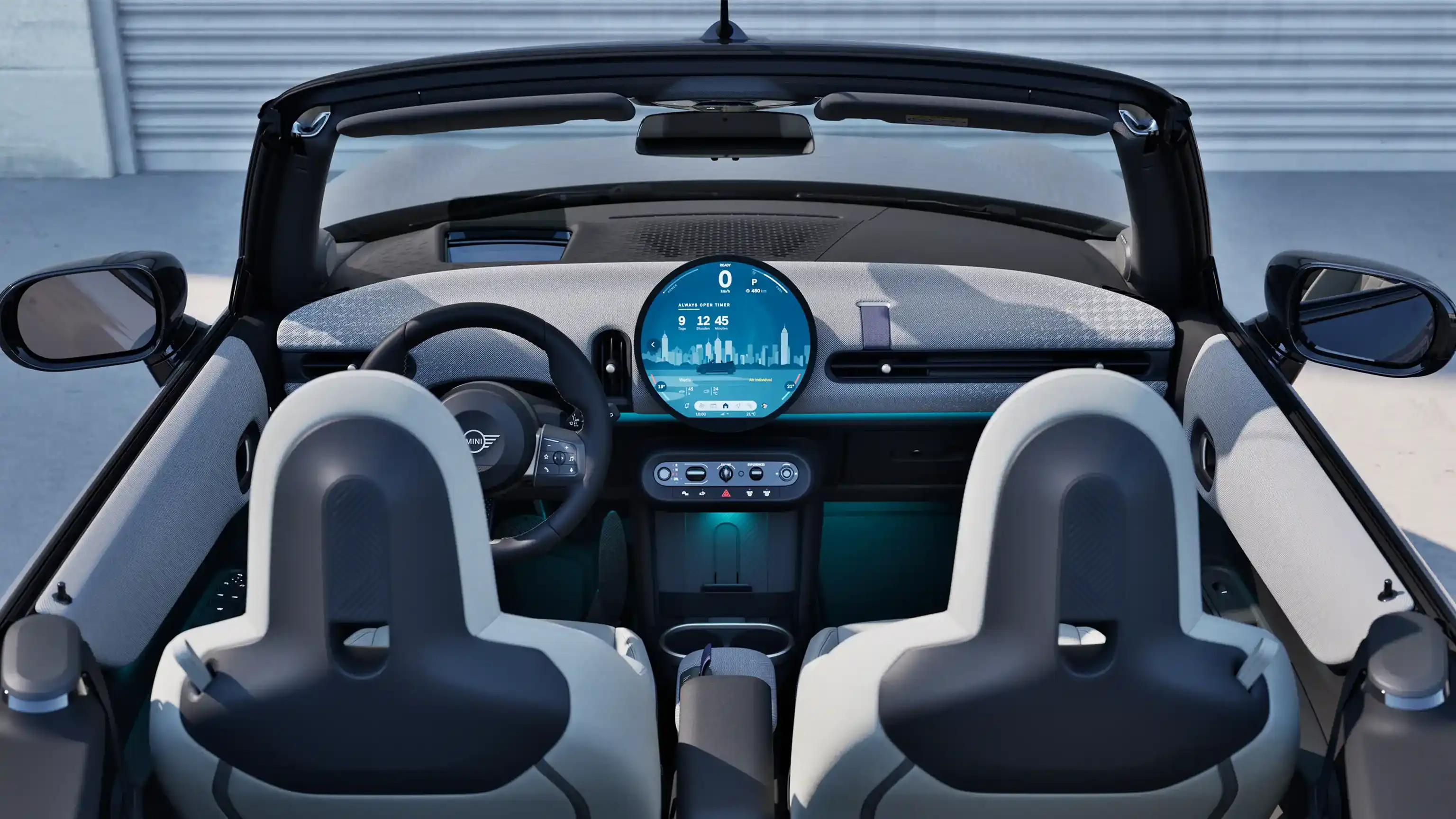 MINI Cooper Convertible – interior –  experience mode gallery - personal assistant