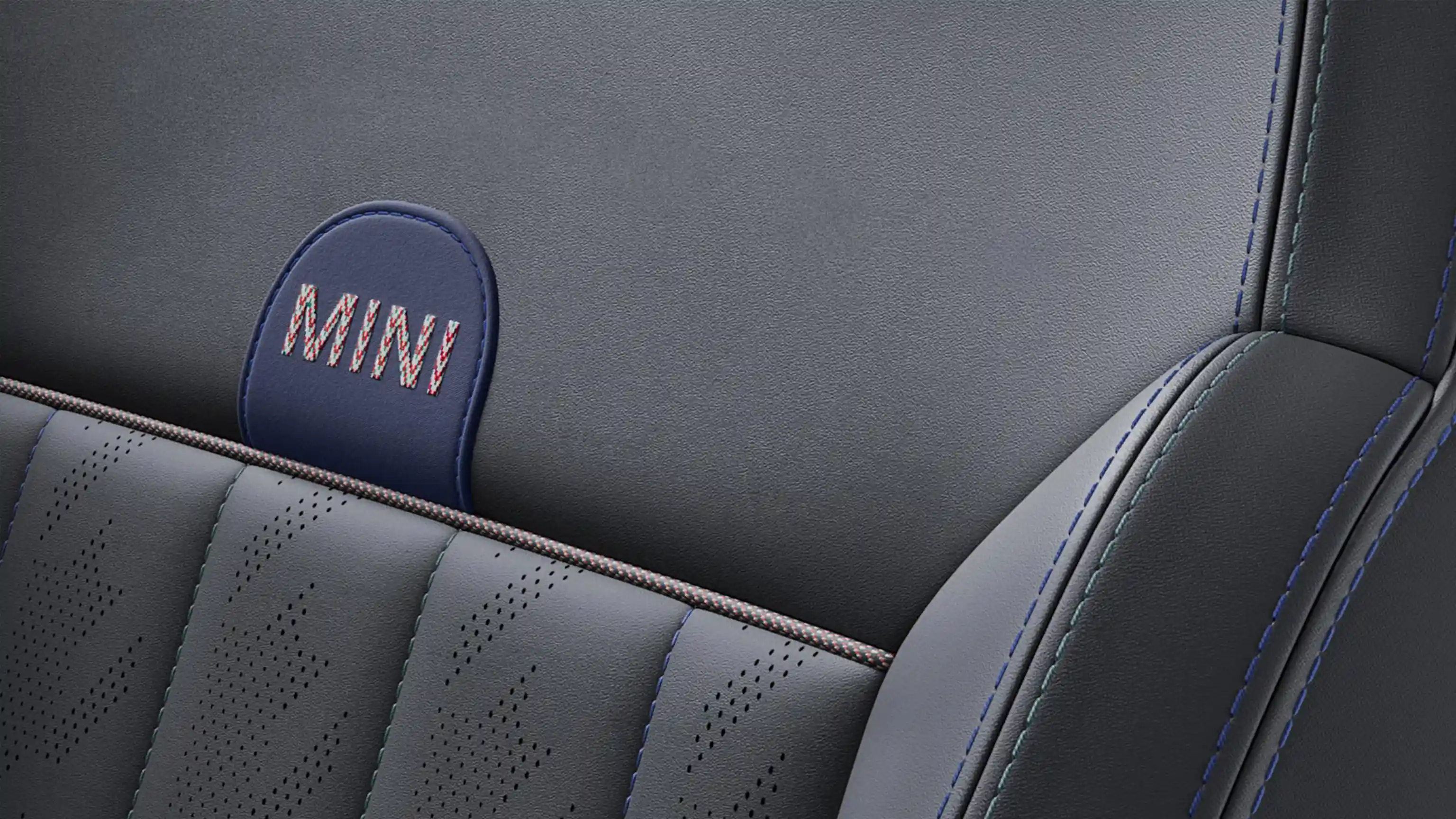 MINI Cooper Convertible – interior – gallery – favoured style seat upholstery 