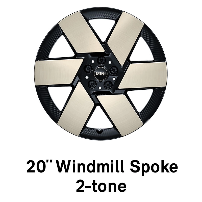 MINI Rim: 20 inch Windmill Spoke 2-tone