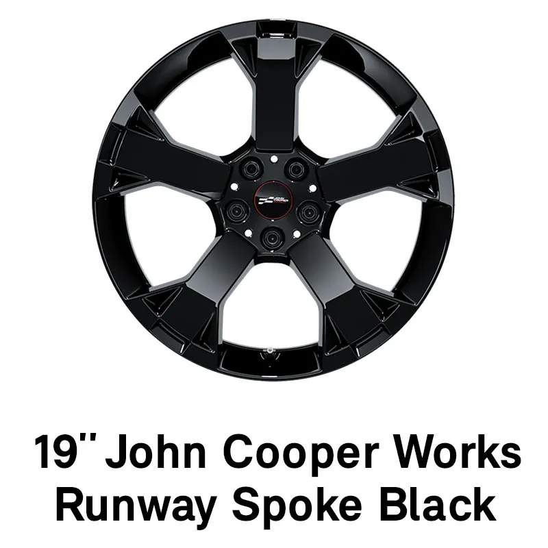 MINI Rim: 19 inch JCW Runway Spoke Black