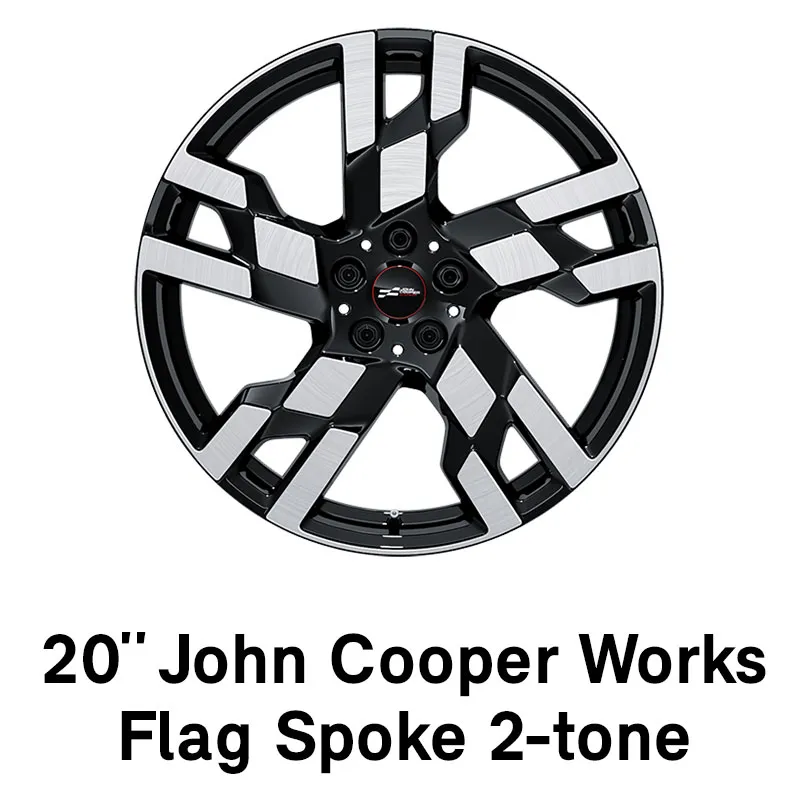MINI Rim: 20 inch JCW Flag Spoke 2-tone