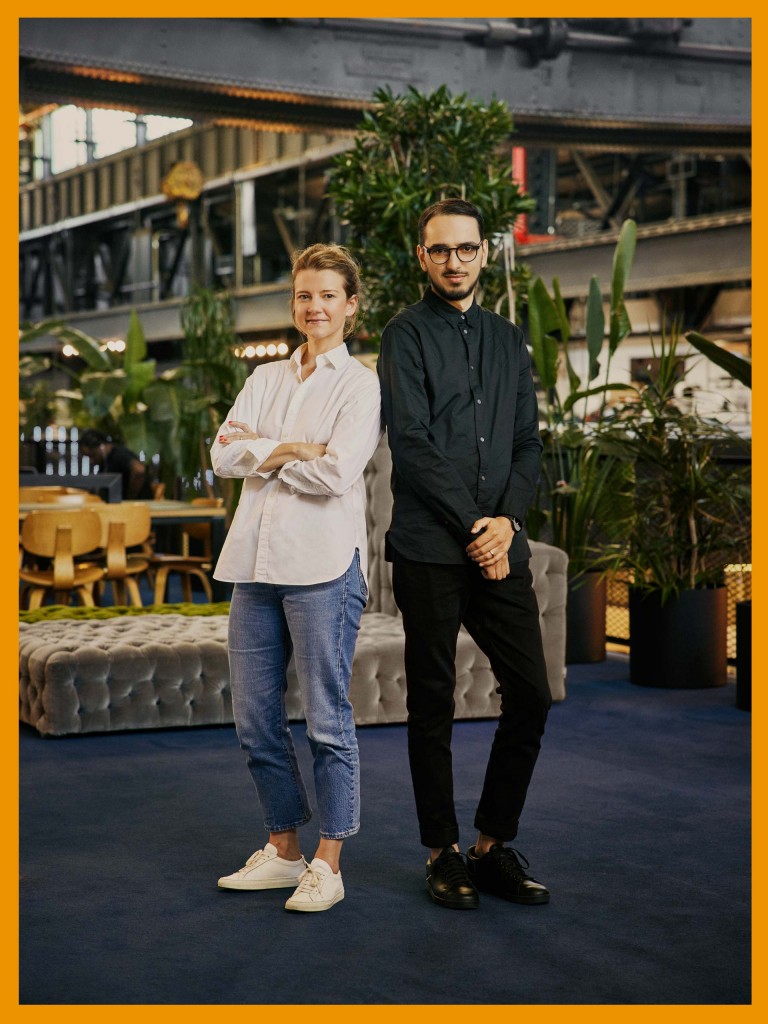  Image of Managing Director Johan Schwind and European Director Sarah Schappert, from URBAN-X, MINI’s startup platform.