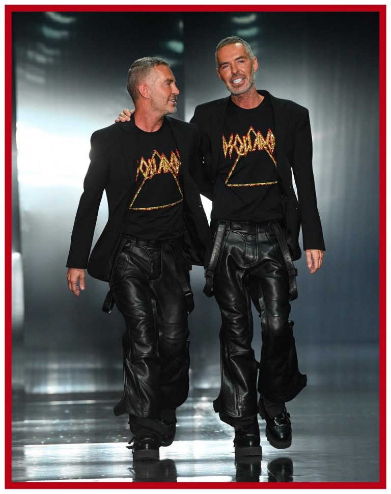 Канадские модельеры Дин и Дэн Кейтены из бренда Dsquared2.